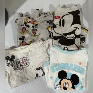 Mickey Mouse onesie bundle